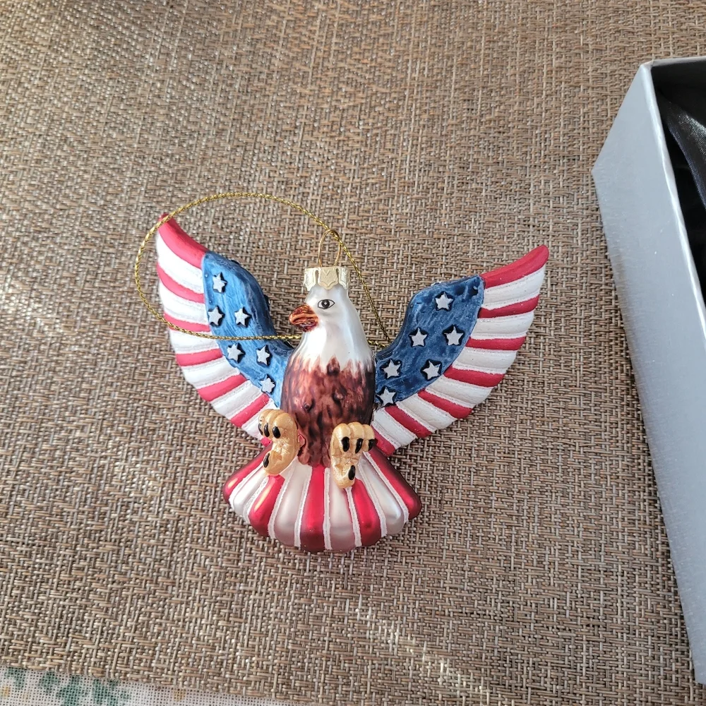 USA eagle ornament,  new